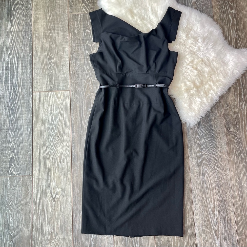 Jackie O Black Sheath Dress - Picture 3 of 13